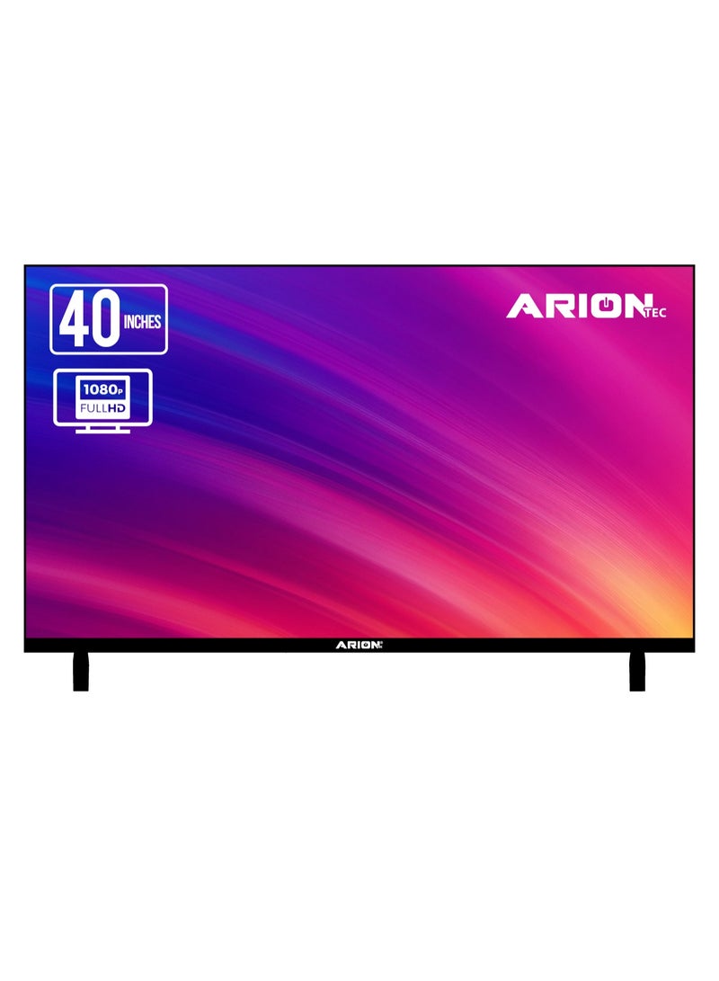 Arion 40-Inch Full HD LED TV Frameless –  HDMI & USB Connectivity –  AR-40 T4 - Image 1